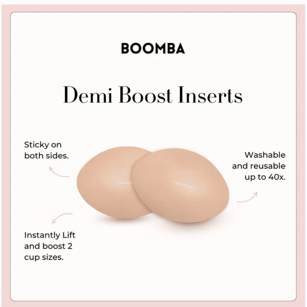 Boomba Demi Boost Inserts - Tan